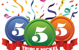 Triple Nickel Giveaway logo