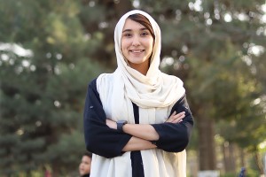 Narges Ghaznawi, Afghanistan Scholarship recipient